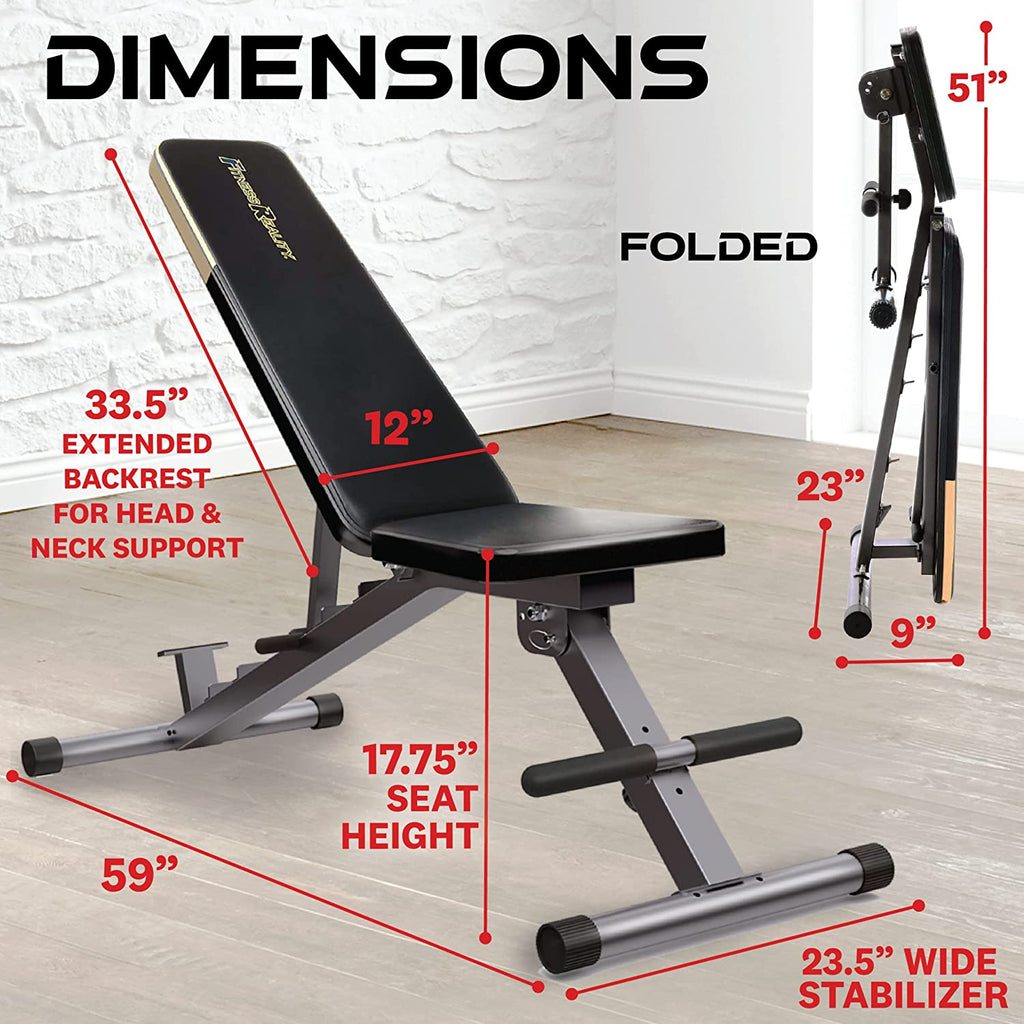 Gym Package 1 - Squat Rack + Bench + 245lb Iron + Barbell