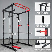 Load image into Gallery viewer, Gym Package 1 - Squat Rack + Bench + 245lb Iron + Barbell