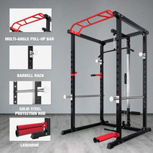 Load image into Gallery viewer, Squat Rack with Cable Attachment